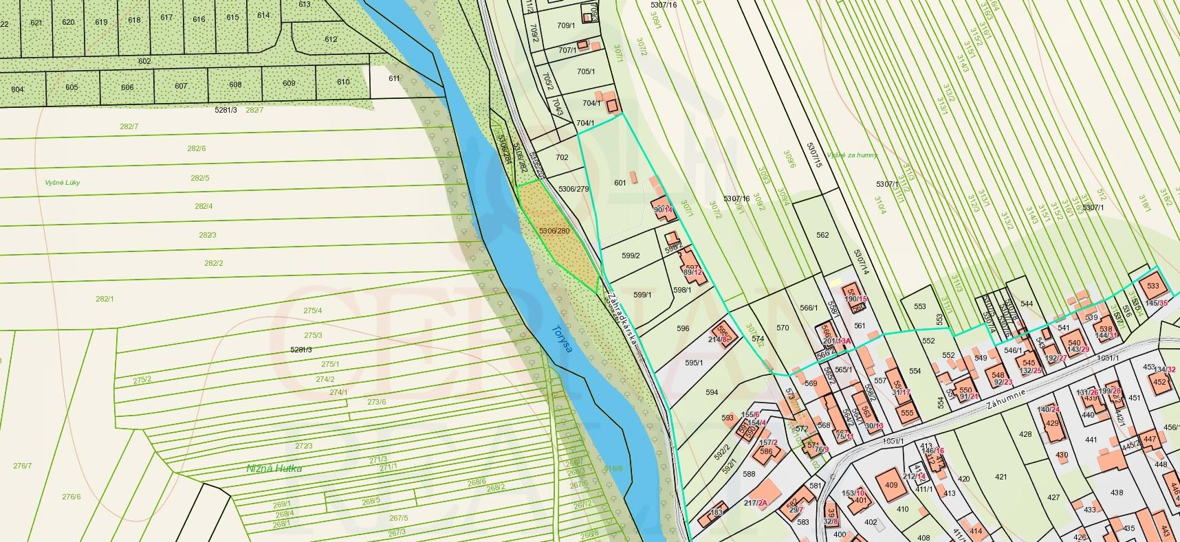 Pozemok 1160 m2 Nižná Hutka – Košice – okolie – fotografia 4