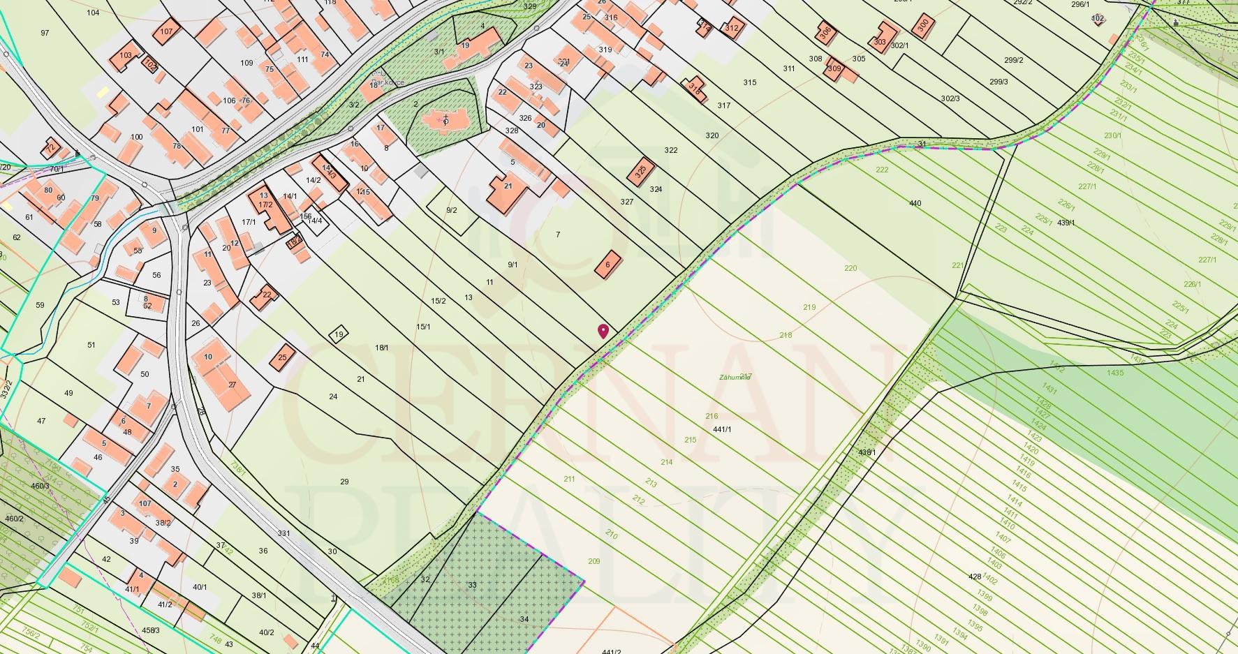 Predaj pozemok – parcela C, 500 m2 Rankovce – Košice – fotografia 3