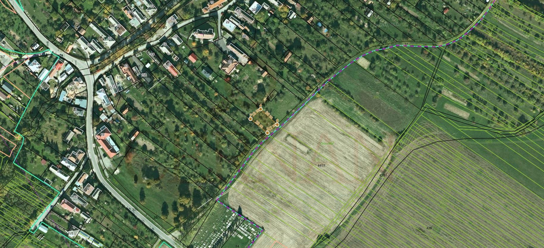 Predaj pozemok – parcela C, 500 m2 Rankovce – Košice – fotografia 6