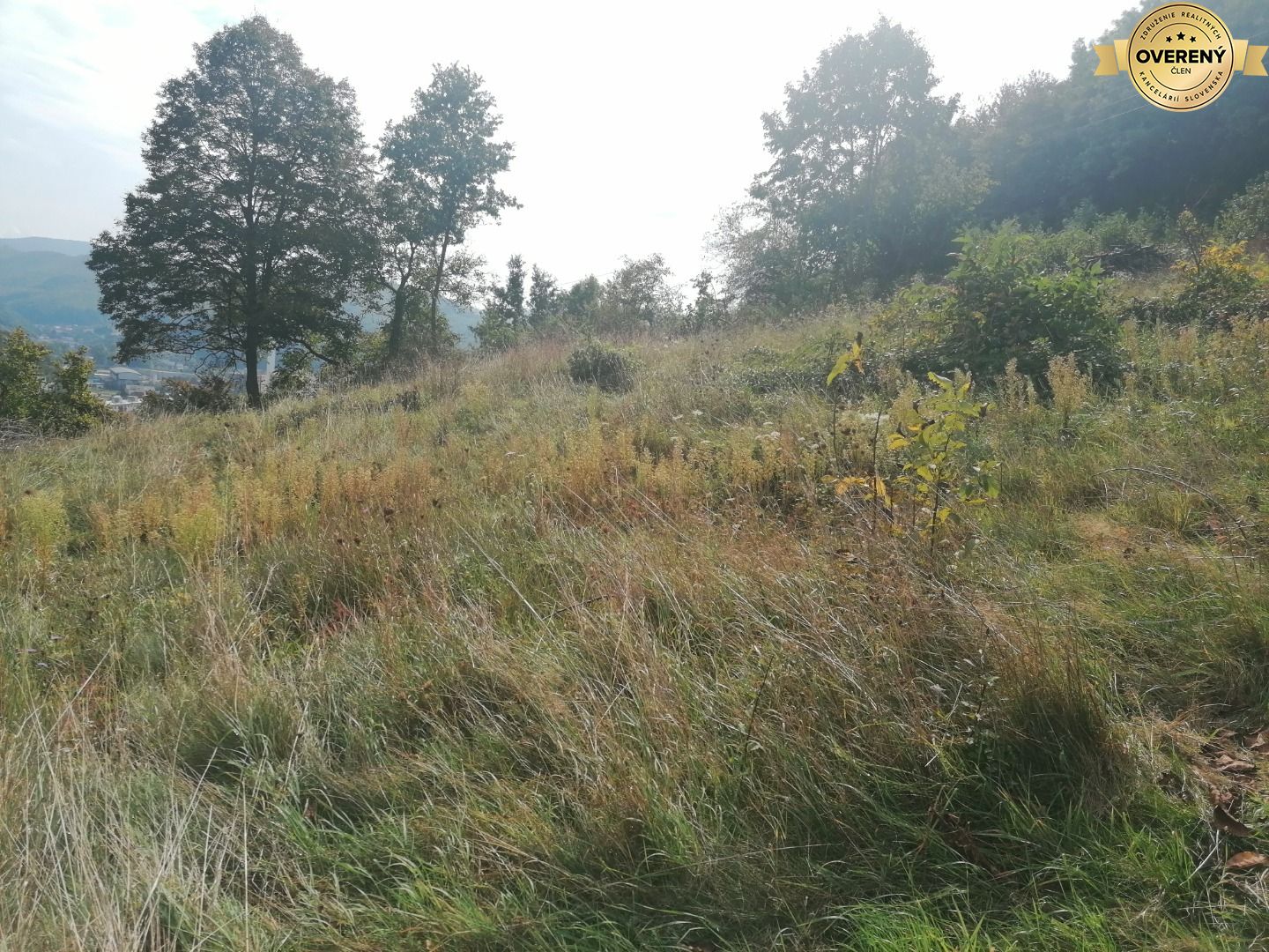 Stavebný pozemok Nová Baňa s výhľadom na mesto – fotografia 2