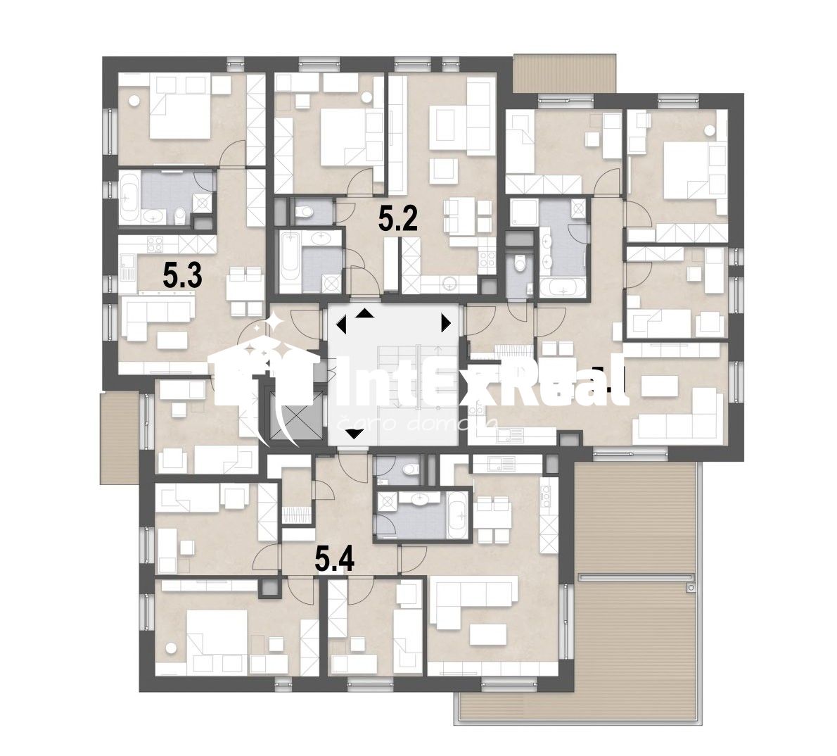 Veľkometrážny 2 izbový byt s komorou, / 62,79 m2 /, na predaj Galanta – fotografia 6