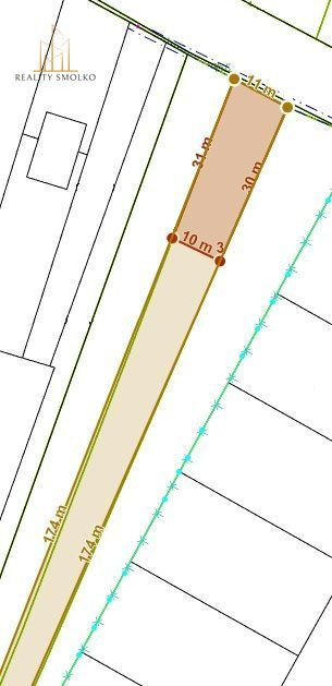EXKLUZÍVNE - pozemok k výstavbe RD - 1222 m² - Vyšná Šebastová - Prešov - 47€/m² – fotografia 2