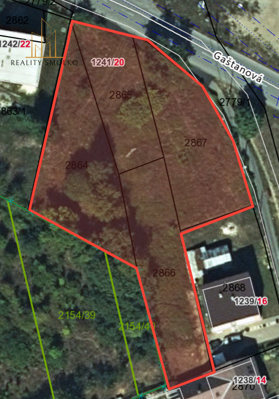 POZEMOK na výstavbu RD 2.192 m², HUMENNÉ – fotografia 5